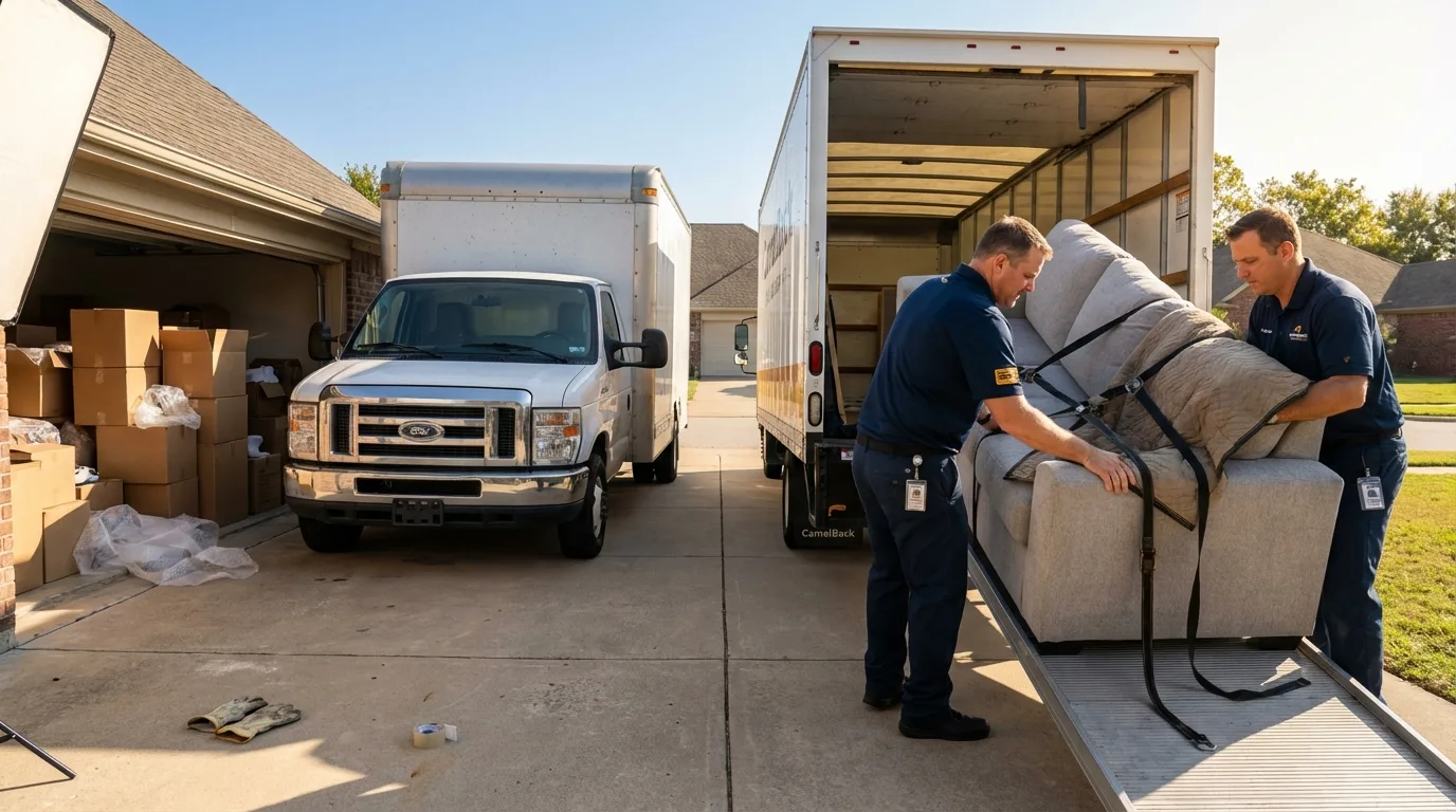 DIY truck vs professional crew comparison in Fort Bliss